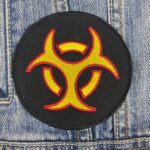 Biohazard Band | New York Hardcore | Even Seinfeld | Rap Metal | Embroidered Patch Badge Applique Iron on | Trendy | DIY | Decorative | Collectible