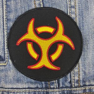 Biohazard Band | New York Hardcore | Even Seinfeld | Rap Metal | Embroidered Patch Badge Applique Iron on | Trendy | DIY | Decorative | Collectible