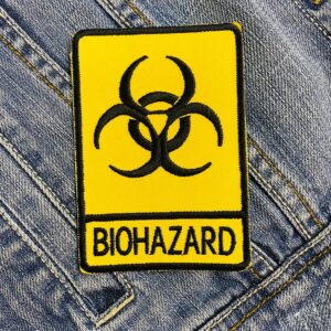 Biohazard Band | New York Hardcore | Even Seinfeld | Rap Metal | Embroidered Patch Badge Applique Iron on | Trendy | DIY | Decorative | Collectible