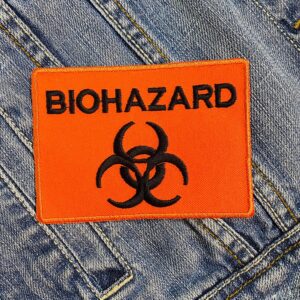 Biohazard Band | New York Hardcore | Even Seinfeld | Rap Metal | Embroidered Patch Badge Applique Iron on | Trendy | DIY | Decorative | Collectible
