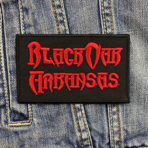 Black Oak Arkansas | Southern Rock | High On The Hog | Embroidered Patch Badge Applique Iron on | Trendy | DIY | Decorative | Collectible