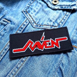 Black Raven | German Band | Rock And Roll | Embroidered Patch Badge Applique Iron on | Trendy | DIY | Decorative | Collectible