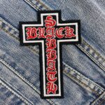 Black Sabbath Cross Patch Iron-On