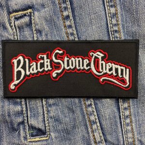 Black Stone Cherry | Southern Rock | Chris Robertson | Ben Wells | Embroidered Patch Badge Applique Iron on | Trendy | DIY | Decorative | Collectible