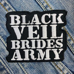 Black Veil Brides Army | American Rock | Andy Biersack | Fallen Angels | Embroidered Patch Badge Applique Iron on | Trendy | DIY | Decorative | Collectible