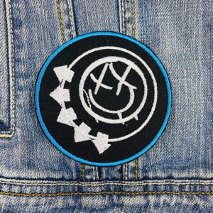 Blink-182 Round Patch – Iron-On