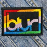 Blur | British Rock | Damon Albarn | Graham Coxon | Embroidered Patch Badge Applique Iron on | Trendy | DIY | Decorative | Collectible