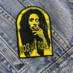Bob Marley | Jamaican Reggae | The Wailers | One Love | Exodus | Embroidered Patch Badge Applique Iron on | Trendy | DIY | Decorative | Collectible