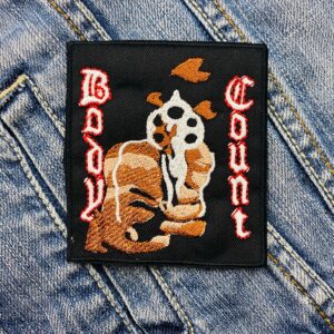 Body Count Fist & Gun Logo Patch – Iron-On