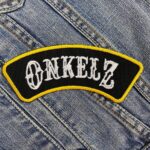 Onkelz Yellow Border Patch - Iron-on