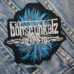 Böhse Onkelz Blue Burst Patch Iron-On