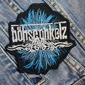 Böhse Onkelz Blue Burst Patch Iron-On