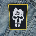 Böhse Onkelz Skull Emblem Patch – Iron-On