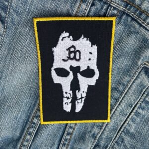 Böhse Onkelz Skull Emblem Patch – Iron-On