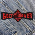 Bolt Thrower Black & red Logo Patch Iron-On