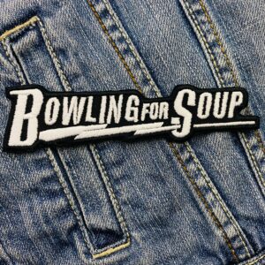 Bowling For Soup | Pop Punk | Jaret Reddick | 1985 | Embroidered Patch Badge Applique Iron on | Trendy | DIY | Decorative | Collectible