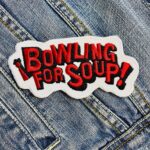 Bowling For Soup | Pop Punk | Jaret Reddick | 1985 | Embroidered Patch Badge Applique Iron on | Trendy | DIY | Decorative | Collectible