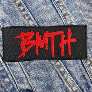 Bring Me The Horizon | BMTH | Oliver Sykes | Metalcore | Embroidered Patch Badge Applique Iron on | Trendy | DIY | Decorative | Collectible
