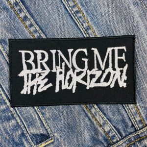 Bring Me The Horizon | BMTH | Oliver Sykes | Metalcore | Embroidered Patch Badge Applique Iron on | Trendy | DIY | Decorative | Collectible