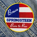 Bruce Springsteen | American Rock | The Boss | Born To Run | Nebraska | Rock And Roll | Embroidered Patch Badge Applique Iron on | Trendy | DIY | Decorative | Collectible