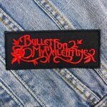 Bullet For My Valentine | Welsh Metalcore | Matthew Tuck | Venom | The Poison | Embroidered Patch Badge Applique Iron on | Trendy | DIY | Decorative | Collectible