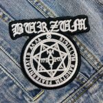 Burzum Sigil & Logo Embroidered Patch Iron-On