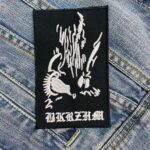 Burzum Burning Church Scene Patch Iron-On