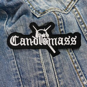 Candlemass | Swedish Epic Doom Metal | Nightfall | Death Magic Doom | Embroidered Patch Badge Applique Iron on | Trendy | DIY | Decorative | Collectible