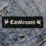 Candlemass | Swedish Epic Doom Metal | Nightfall | Death Magic Doom | Embroidered Patch Badge Applique Iron on | Trendy | DIY | Decorative | Collectible