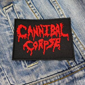 Cannibal Corpse | American Death Metal | Hammer Smashed Face | Skull | Death Metal Legends | Embroidered Patch Badge Applique Iron on | Trendy | DIY | Decorative | Collectible