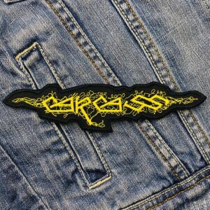 Carcass | British Death Metal | Surgical Steel | Jeff Walker | Embroidered Patch Badge Applique Iron on | Trendy | DIY | Decorative | Collectible