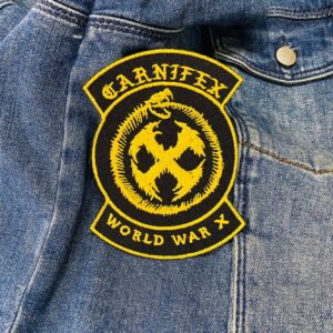 Carnifex | American Deathcore | Scott Ian Lewis | Until I Feel Nothing | California Metal | Embroidered Patch Badge Applique Iron on | Trendy | DIY | Decorative | Collectible