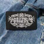 Carpathian Forest Embroidered Logo Patch Iron-On