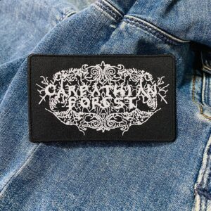 Carpathian Forest Embroidered Logo Patch Iron-On