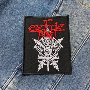 Celtic Frost | Swiss Extreme metal | Prototype Of Black Metal | Apocalyptic Folk | Embroidered Patch Badge Applique Iron on | Trendy | DIY | Decorative | Collectible