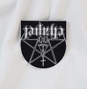Padehka Pentagram Logo Patch with Inverted Cross – Iron-On