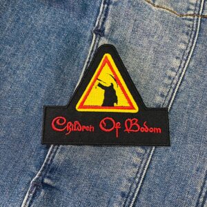Children Of Bodom | Finnish Melodic Death Metal | Hate Crew Deathroll | Follow The Reaper | Embroidered Patch Badge Applique Iron on | Trendy | DIY | Decorative | Collectible