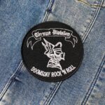 Chrome Division | Norwegian Heavy Metal | Shagrath | Infernal Rock Eternal | Embroidered Patch Badge Applique Iron on | Trendy | DIY | Decorative | Collectible