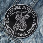 Chrome Division | Norwegian Heavy Metal | Shagrath | Infernal Rock Eternal | Embroidered Patch Badge Applique Iron on | Trendy | DIY | Decorative | Collectible