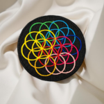 Coldplay Flower of Life Patch – Iron-On