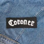 Coroner | Swiss Thrash Metal | R.I.P. | Embroidered Patch Badge Applique Iron on | Trendy | DIY | Decorative | Collectible