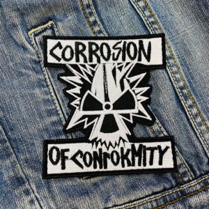 Corrosion Of Conformity | American Crossover Thrash | C.O.C. | COC | Deliverance | Embroidered Patch Badge Applique Iron on | Trendy | DIY | Decorative | Collectible