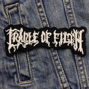 Cradle Of Filth | British Extreme Metal | Dani Filth | Gothic Metal | Vampiric themes | Embroidered Patch Badge Applique Iron on | Trendy | DIY | Decorative | Collectible