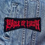 Cradle Of Filth | British Extreme Metal | Dani Filth | Gothic Metal | Vampiric themes | Embroidered Patch Badge Applique Iron on | Trendy | DIY | Decorative | Collectible