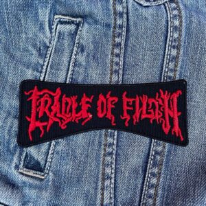 Cradle Of Filth | British Extreme Metal | Dani Filth | Gothic Metal | Vampiric themes | Embroidered Patch Badge Applique Iron on | Trendy | DIY | Decorative | Collectible