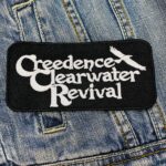 Creedence Clearwater Revival | CCR | American Rock | John Fogerty | Embroidered Patch Badge Applique Iron on | Trendy | DIY | Decorative | Collectible