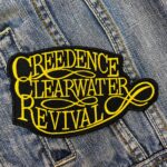 Creedence Clearwater Revival | CCR | American Rock | John Fogerty | Embroidered Patch Badge Applique Iron on | Trendy | DIY | Decorative | Collectible
