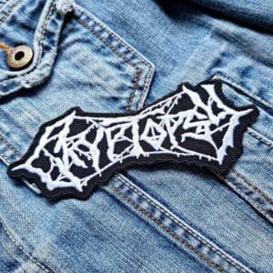 Cryptopsy | Canadian Technical Death Metal | None So Vile | Embroidered Patch Badge Applique Iron on | Trendy | DIY | Decorative | Collectible
