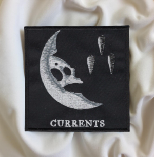 Limited Edition Currents-Inspired Patch – Moon & Droplets Symbol Design (10cm x 10cm)