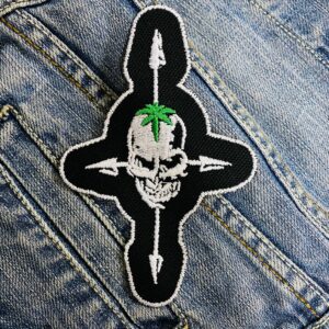 Cypress Hill | American Hip Hop | B-Real | Sen Dog | West Coast Hip Hop | Rap Rock | Embroidered Patch Badge Applique Iron on | Trendy | DIY | Decorative | Collectible
